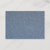 Zeitlose Blume Hochzeit RSVP Begleitkarte (Rückseite)