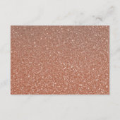 Zeitlose Blume Hochzeit RSVP Begleitkarte (Rückseite)