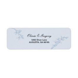 Zeitlose Blume Hochzeit Rücksendeadresse