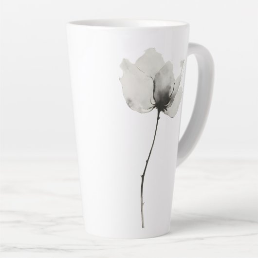 Zeitlose Blume Milchtasse (Rechte Ecke)