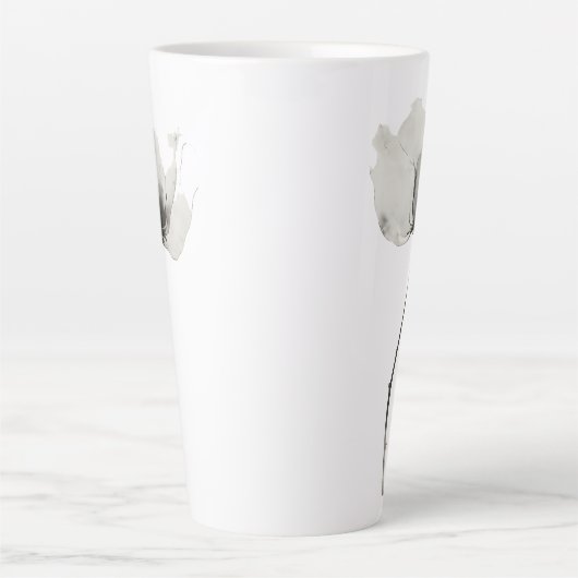 Zeitlose Blume Milchtasse (Vorderseite)