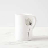 Zeitlose Blume Porzellantasse (Vorderseite Rechts)