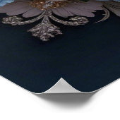 Zeitlose Blume Poster (Ecke)