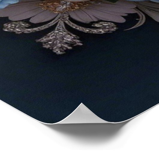 Zeitlose Blume Poster (Ecke)