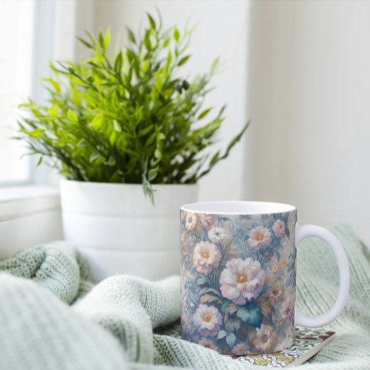 Zeitlose Blumendekoration: Klassische Blooms Kaffeetasse