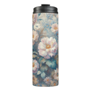 Zeitlose Blumendekoration: Klassische Blooms Thermosbecher