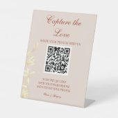 Zeitlose BlumenSymphonie Capture the Liebe Sockelschild (Vorderseite)