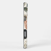 Zeitlose botanische Blume - Blumenmotiv für Wasser iPhone Hülle (Rechte Seite)