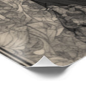 Zeitlose Collector's Edition Manga Artwork AI LBD Poster (Ecke)