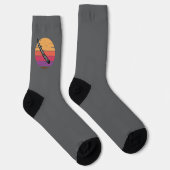 Zeitlose Didgeridoo in Iconic Sunset Socken (Rechts)