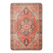Zeitlose Echos: Heritage Boho Oriental Marokkanisc Badematte (Vorderseite Vertikal)