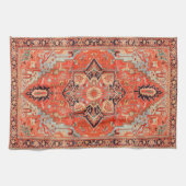 Zeitlose Echos: Heritage Boho Oriental Marokkanisc Geschirrtuch (Horizontal)