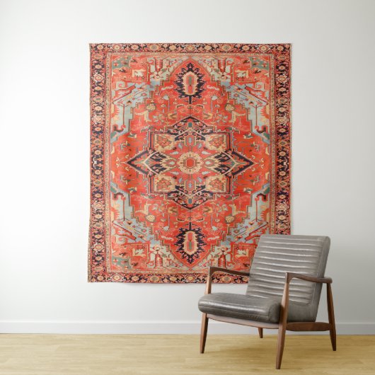 Zeitlose Echos: Heritage Boho Oriental Marokkanisc Wandteppich (Beispiel)