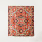 Zeitlose Echos: Heritage Boho Oriental Marokkanisc Wandteppich (Vorderseite)