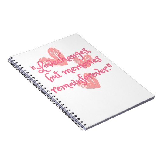 Zeitlose Echos Notizblock (Rechte Seite)