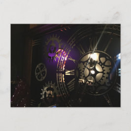 Zeitlose Elegance Uhr Postkarte - Einzigartige Kun