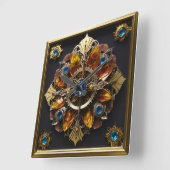 Zeitlose Eleganz ⏰ ✨ - Anpassbare Wall-Uhr Quadratische Wanduhr (Winkel)