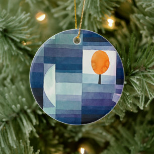 Zeitlose Eleganz: Der Vorbote des Herbstes Keramik Ornament