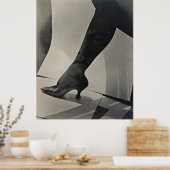 Zeitlose Eleganz: Dorothy Locarno Poster (Küche)