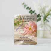 Zeitlose Eleganz Feiertagskarte (Stehend Vorderseite)