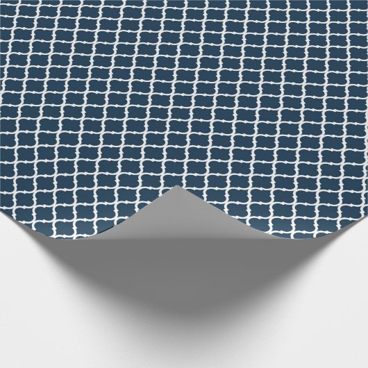 Zeitlose Eleganz: Geschenkwrap des Vaters Geschenkpapier (Ecke)