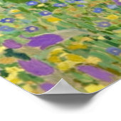 Zeitlose Eleganz: Gustav Klimts "Der Kuss" Poster (Ecke)