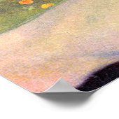 Zeitlose Eleganz: Gustav Klimts Wasserläufe 2 Poster (Ecke)