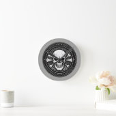 Zeitlose Eleganz: Inspirierte Wall-Clock-Gestaltun Runde Wanduhr (Zuhause)