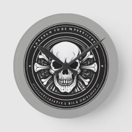 Zeitlose Eleganz: Inspirierte Wall-Clock-Gestaltun Runde Wanduhr