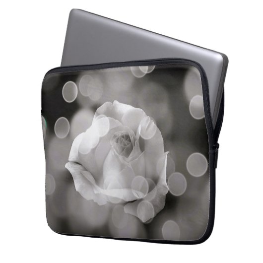 Zeitlose Eleganz Laptopschutzhülle (Vorderseite Links)