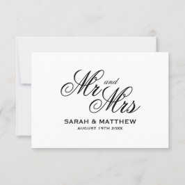 Zeitlose Eleganz UAWG Hochzeitskarten RSVP Karte