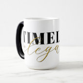 zeitlose Eleganz Verwandlungstasse (Vorderseite Links)