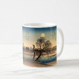 Zeitlose Eleganz: Vintage Japanische Lebensszene Kaffeetasse