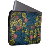 Zeitlose Eleganz: William Morris Weinmuster Laptopschutzhülle (Vorne Rechts)