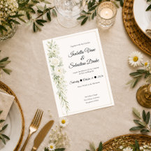 Zeitlose Elfenbeingefäß Blumen Eleganz Hochzeit