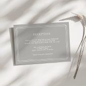 Zeitlose Empfang-Karte | Griechenland Einladung