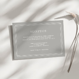 Zeitlose Empfang-Karte | Griechenland Einladung