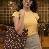 Zeitlose Flora Black-Tasche Tasche