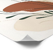 Zeitlose Flora Poster (Ecke)