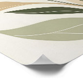 Zeitlose Flora VI Poster (Ecke)