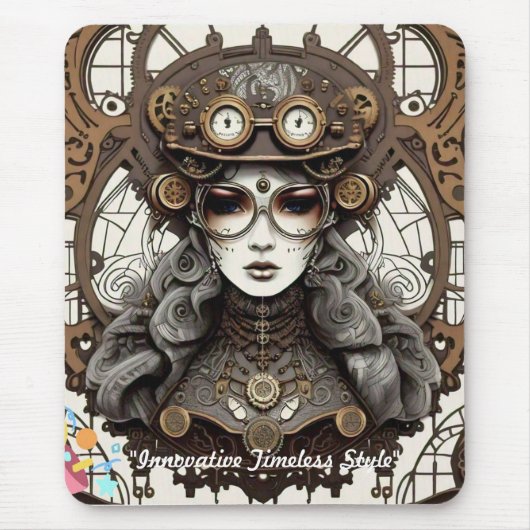"Zeitlose Flüstern" Mousepad (Vorne)
