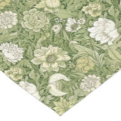 Zeitlose französische grüne Hütte lebt Großer Tischläufer (Ecke)