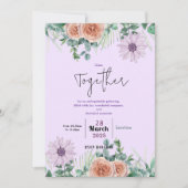 Zeitlose Freundschaft Einladung (Vorderseite)