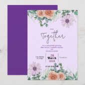 Zeitlose Freundschaft Einladung (Vorne/Hinten)