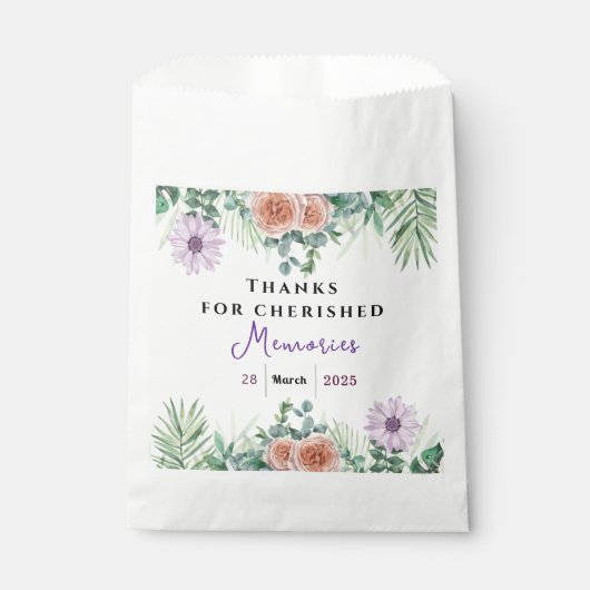 Zeitlose Freundschaft Geschenktütchen (Vorderseite)