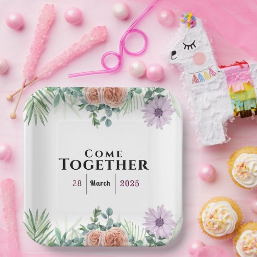 Zeitlose Freundschaft Pappteller (Party)