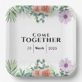 Zeitlose Freundschaft Pappteller (Vorderseite)