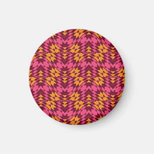 Zeitlose Geometrie: Nahtloses Muster Magnet