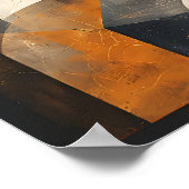 Zeitlose Geometrie Poster (Ecke)