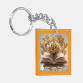 "Zeitlose Geschichten" Schlüsselanhänger (Vorderseite links)